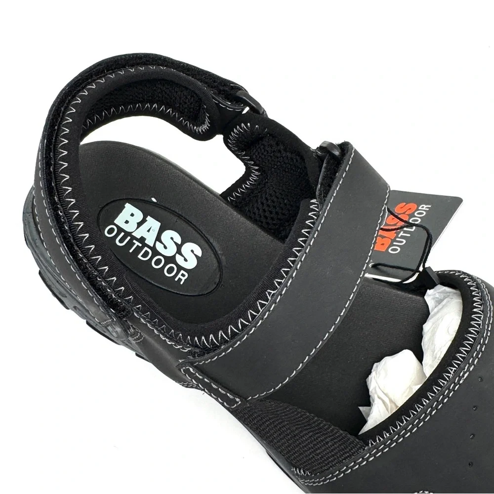 Bass Outdoor Trail Sandals Black Men’s Size 11.5